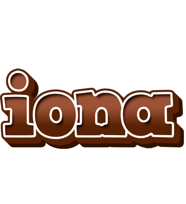 Iona brownie logo