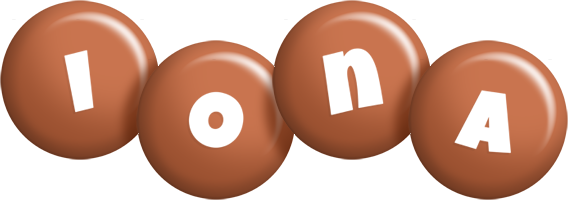 Iona candy-brown logo