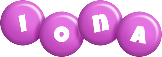 Iona candy-purple logo