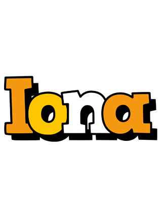 Iona cartoon logo