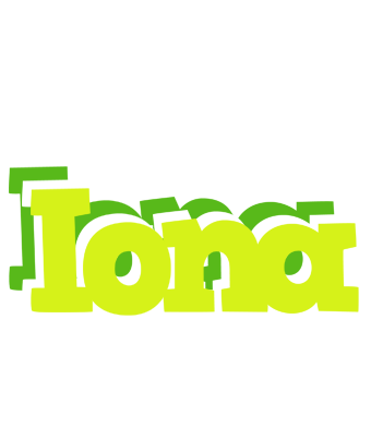 Iona citrus logo