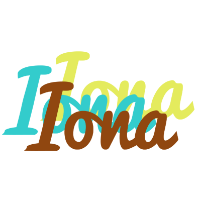 Iona cupcake logo