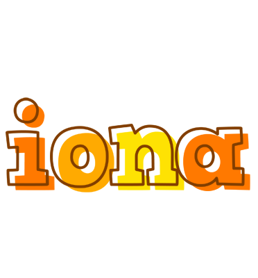 Iona desert logo