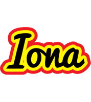 Iona flaming logo