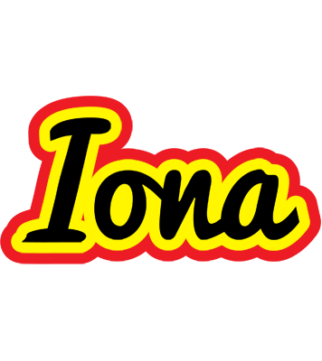 Iona flaming logo