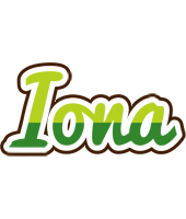 Iona golfing logo