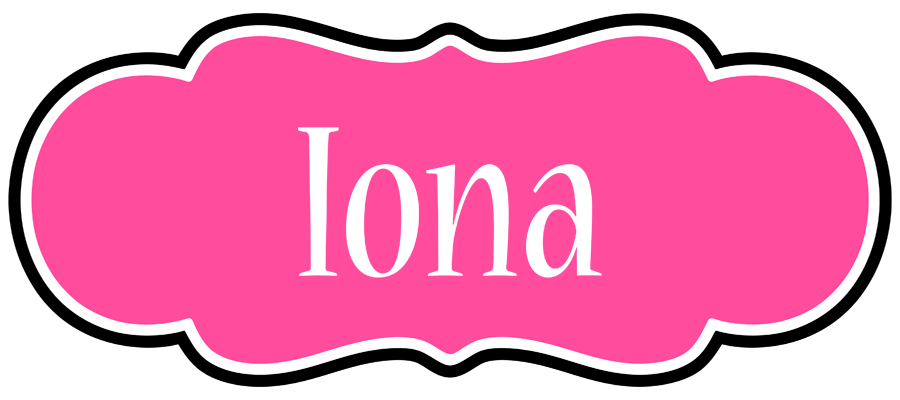Iona invitation logo