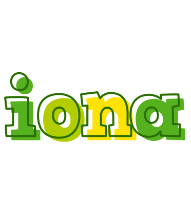 Iona juice logo