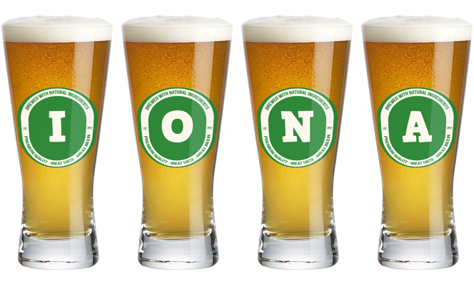 Iona lager logo