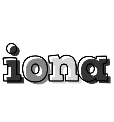 Iona night logo
