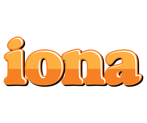 Iona orange logo