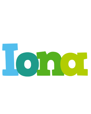 Iona rainbows logo
