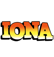 Iona sunset logo