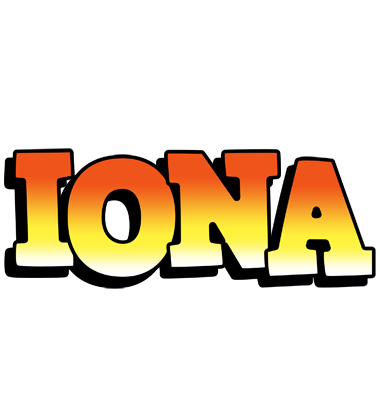 Iona sunset logo