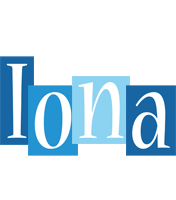 Iona winter logo