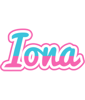 Iona woman logo