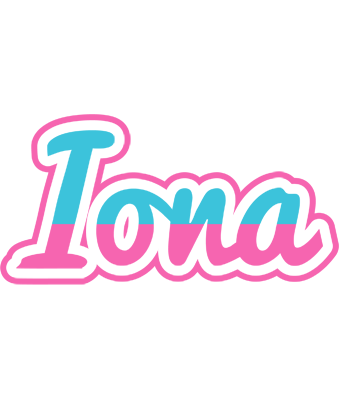 Iona woman logo