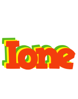 Ione bbq logo