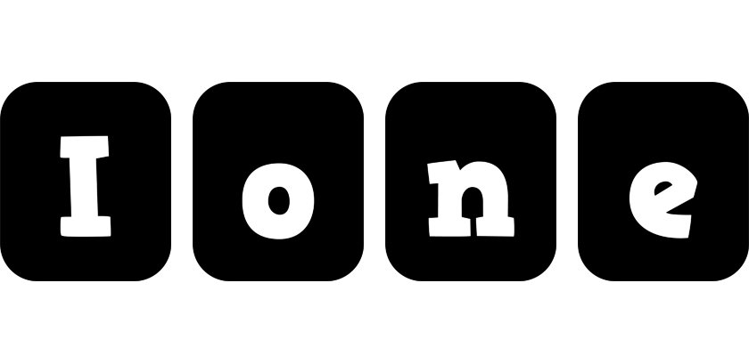 Ione box logo