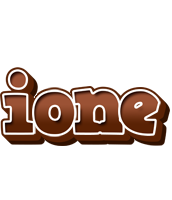 Ione brownie logo