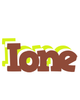 Ione caffeebar logo