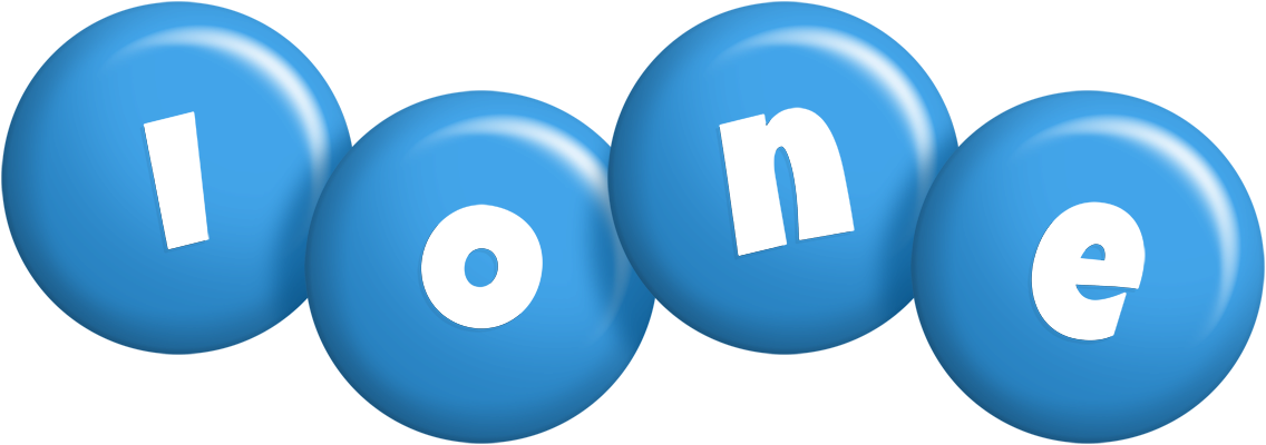Ione candy-blue logo