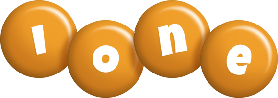 Ione candy-orange logo