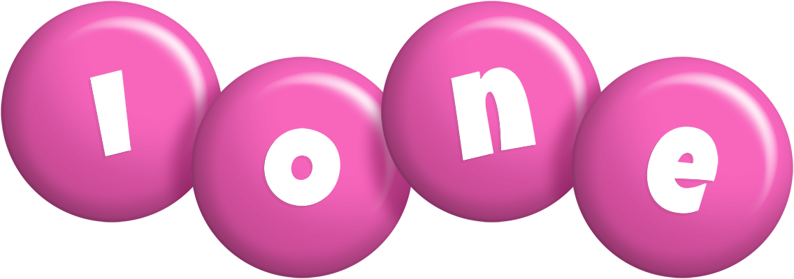 Ione candy-pink logo