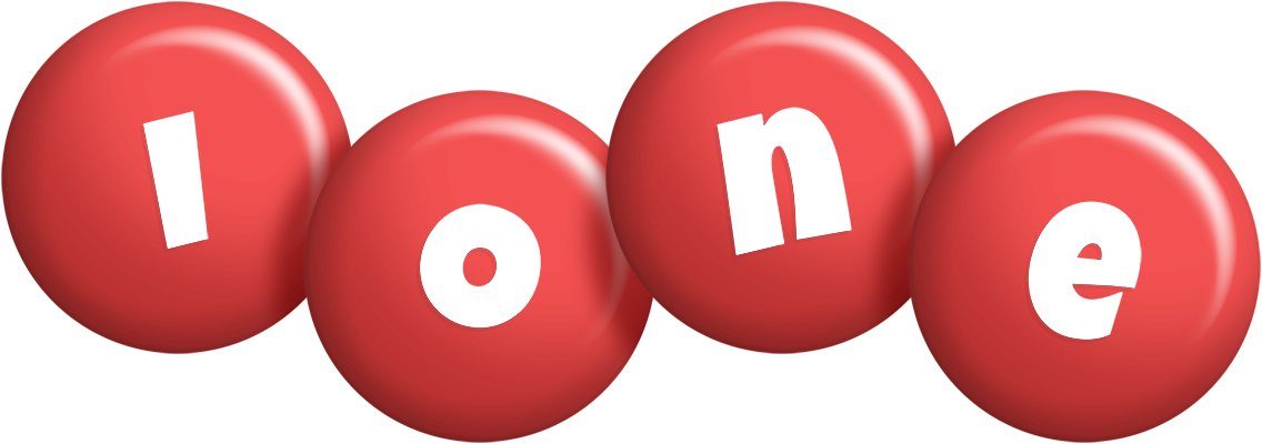 Ione candy-red logo