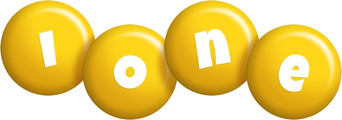 Ione candy-yellow logo