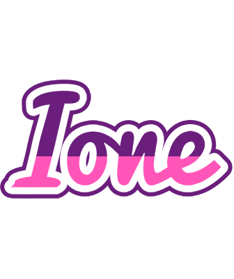 Ione cheerful logo