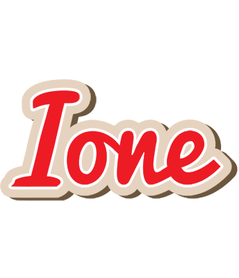 Ione chocolate logo