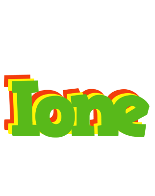 Ione crocodile logo