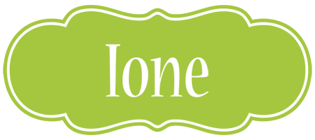 Ione family logo