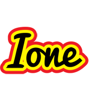 Ione flaming logo