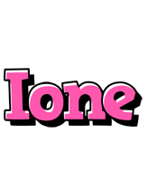 Ione girlish logo