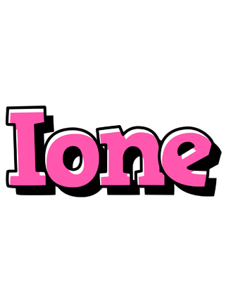Ione girlish logo