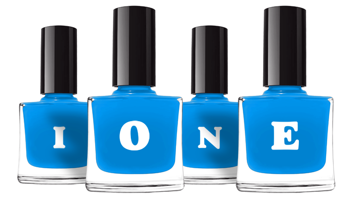 Ione glossy logo