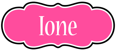 Ione invitation logo