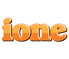 Ione orange logo