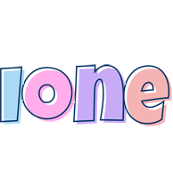 Ione pastel logo