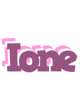 Ione relaxing logo