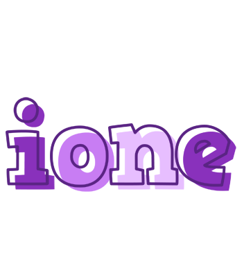 Ione sensual logo