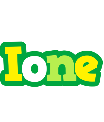 Ione soccer logo