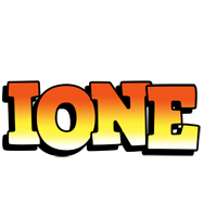 Ione sunset logo