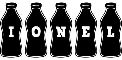 Ionel bottle logo