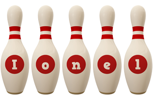 Ionel bowling-pin logo