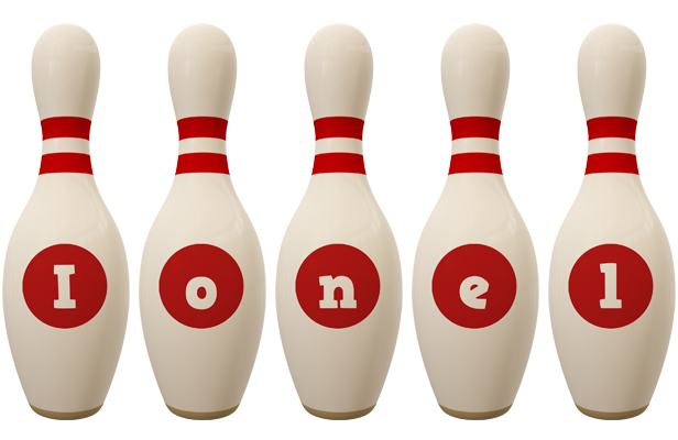 Ionel bowling-pin logo