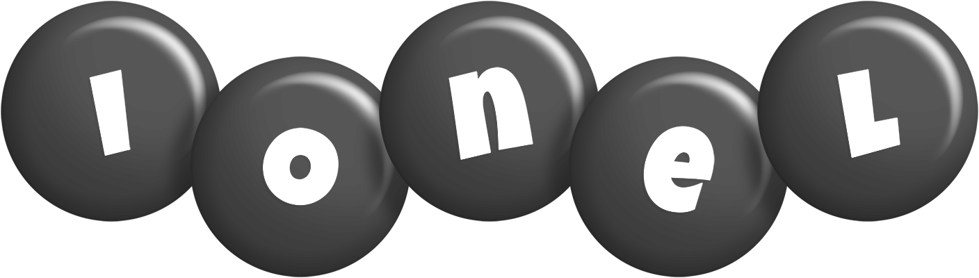 Ionel candy-black logo