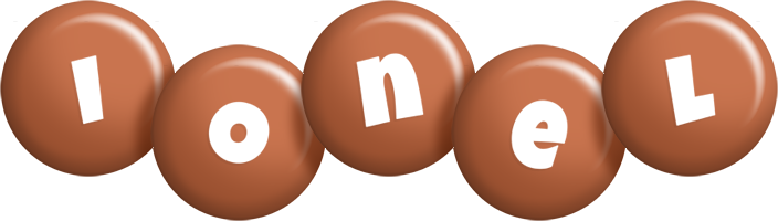 Ionel candy-brown logo